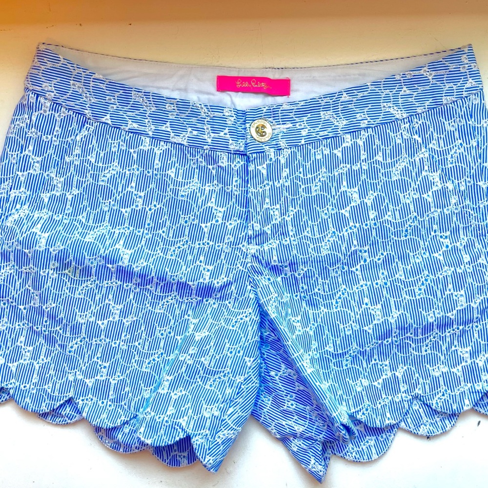 Lilly Pulitzer Scallop Shorts